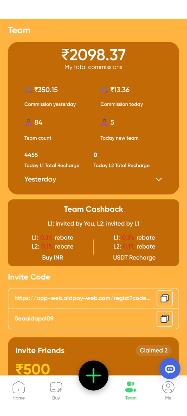 Aidpay Payment Screenshot